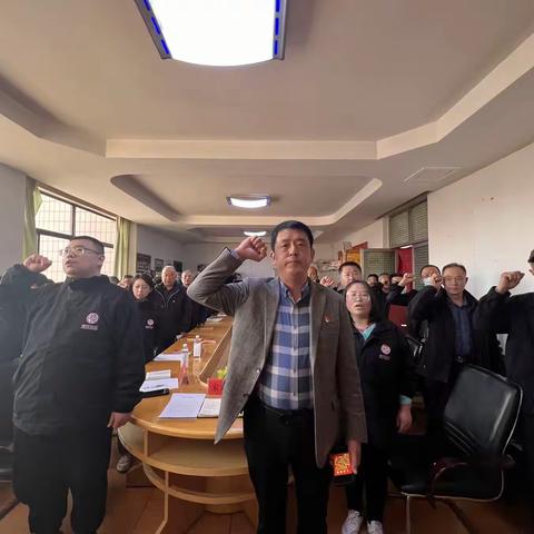 唐尧社区3月份主题党日活动——学习会议精神·开展志愿服务