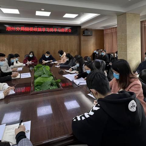 潮州银保监分局团委召开座谈会提升政策文件学习周学习实效