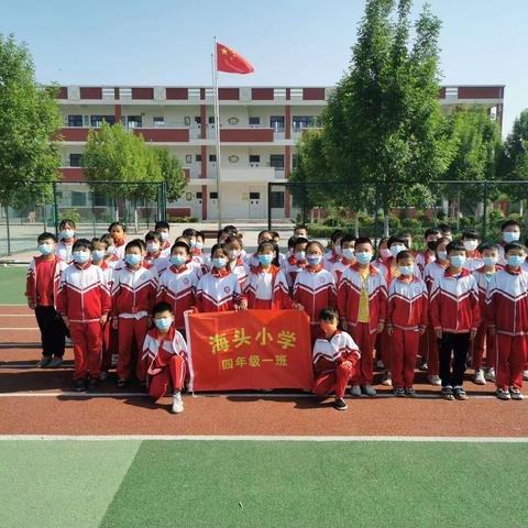 武胜桥镇海头小学“贪吃蛇”趣味活动