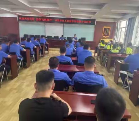 三中街执法大队党支部：开展文明单位创建活动“弘扬光荣传统 赓续民族精神”