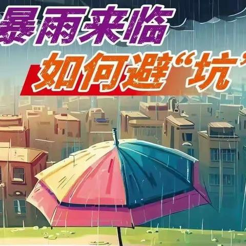 暴雨来临，做好安全防护，谨防溺水！——仇小王小学防溺水等安全教育宣传活动