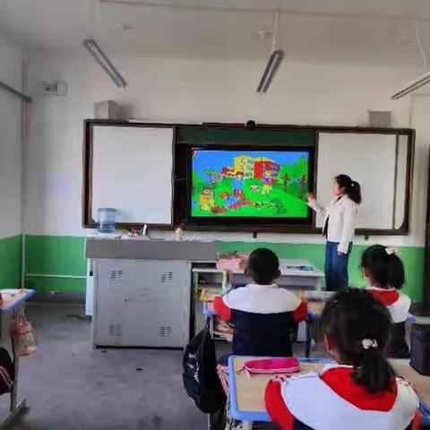 挥洒彩笔   童心荡漾