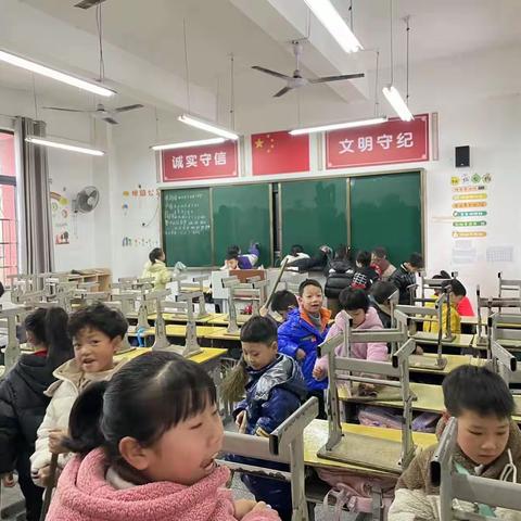 净校园      迎开学！———青溪中心小学