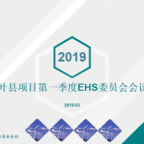 叶县项目2019年第一季度EHS委员会会议