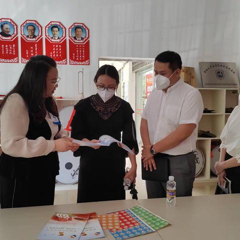 团海口市委深入美兰区调研学校少先队工作