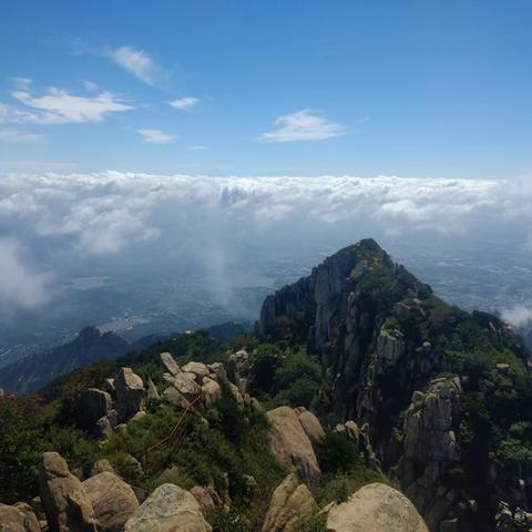 缘遇泰山云海－－－－（95~18年）23年重游泰山