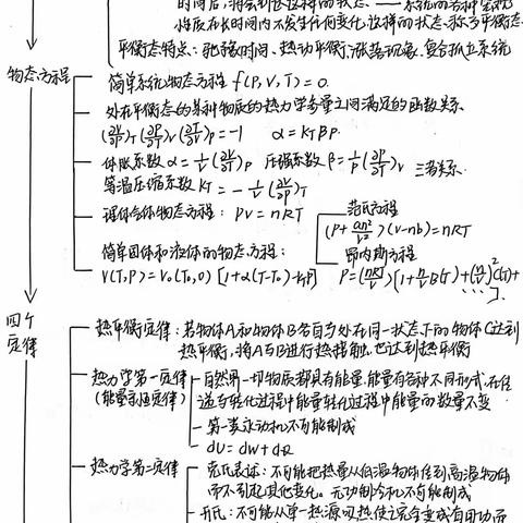 热统全书知识点总结第二版