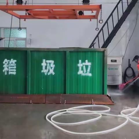 加强转运站及车辆的卫生管理，助力全国卫生城复查