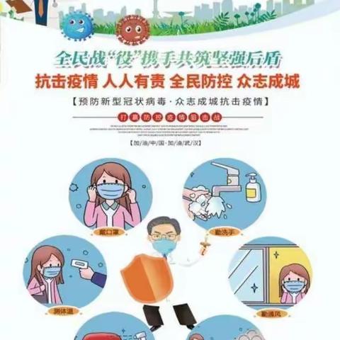 疫情防控，我们在行动 ——张家庄幼儿园疫情防控工作预宣传教育