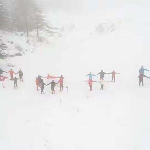 登花礁坪赏雪