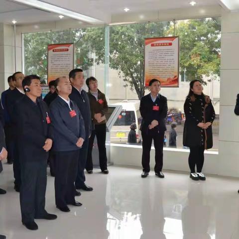 全省市域社会治理试点工作长治推进会与会人员到东街街道观摩
