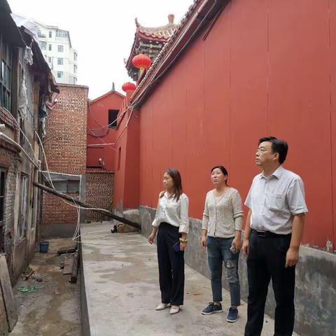 东街街道持续开展汛期老旧危房排查整治工作（二）