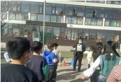 疫情防控应急演练          小店区刘家堡乡石沟小学