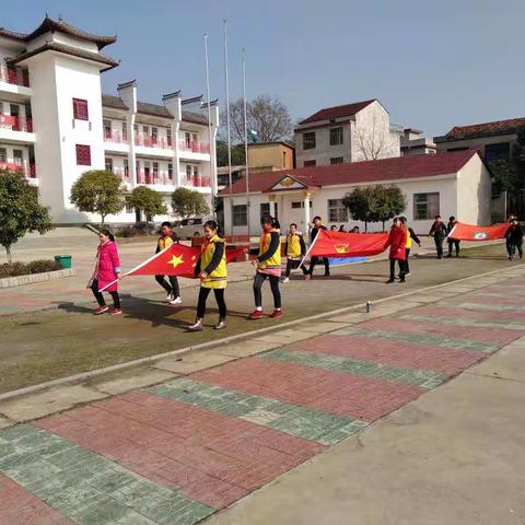 英姿飒爽，震惊全场--记蕲州实验小学迎宾分部首届冬季趣味运动会