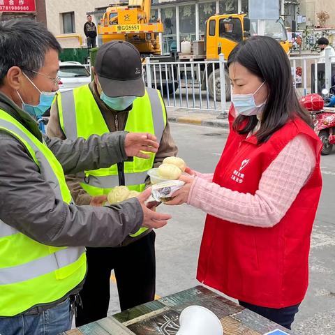 大东街社区疫情防控慰问暖人心