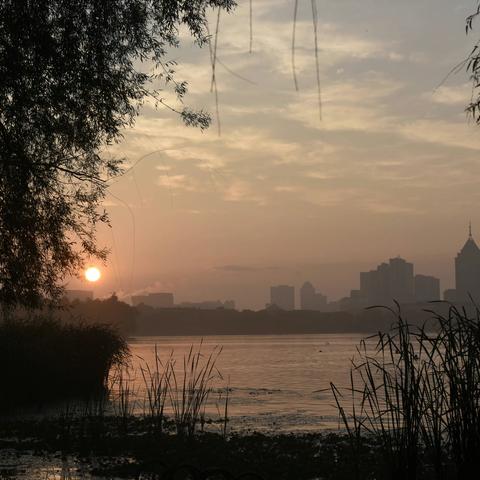 《与您共享》南湖的早晨