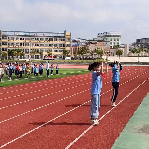 “请党放心  强国有我——我运动 我快乐 我成长”扶绥县昌平乡中心小学最美大课间活动