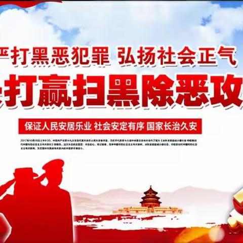 粮贸公司党支部开展“扫黑除恶”主题党日活动