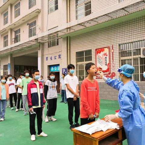 构朳初中：落实六项防疫措施，保证顺利开学