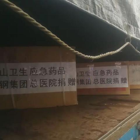 众志成城，药送灾区