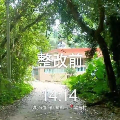 文城镇落实市环卫局10月30日对文城镇头苑片区黑石村和拔翠山村环境卫生督查反馈整改情况美篇