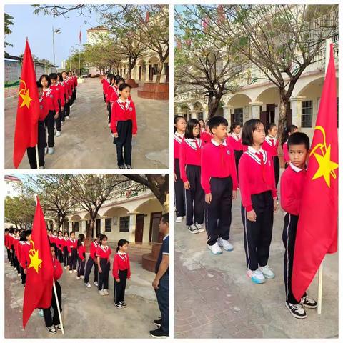 三亚市天涯区布甫小学党支部和少先队“缅怀英勇先烈，弘扬革命精神”爱国主义教育主题活动