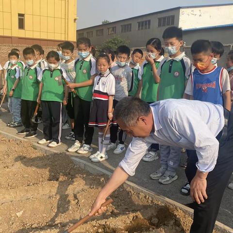 [刘官庄镇中心小学]“播种花生，体验快乐”——大自然农场劳动与实践纪实