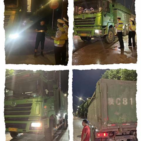 宝鸡交警特勤大队开启严管工程运输车辆模式护航高考