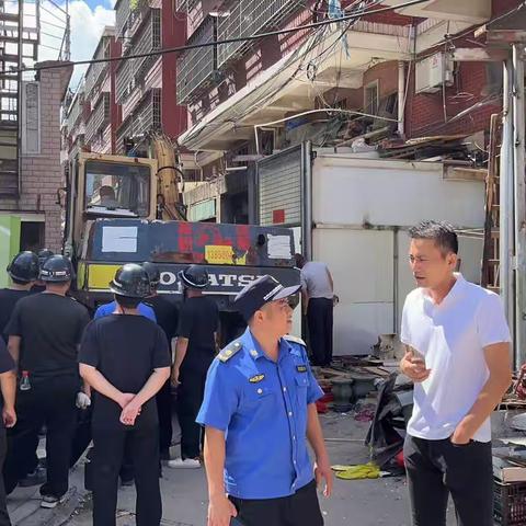 百日攻坚｜白礁村潘厝农贸市场专项整治提升（九）