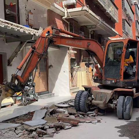 百日攻坚｜白礁村潘厝农贸市场专项整治提升（十二）