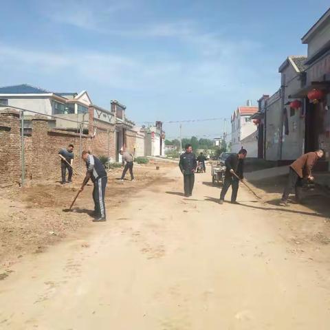 积极行动  真帮实扶                    ——司法局开展农村人居环境整治帮扶行动