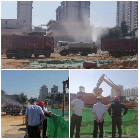 住建大队7月12日环境空气质量改善200天专项执法工作