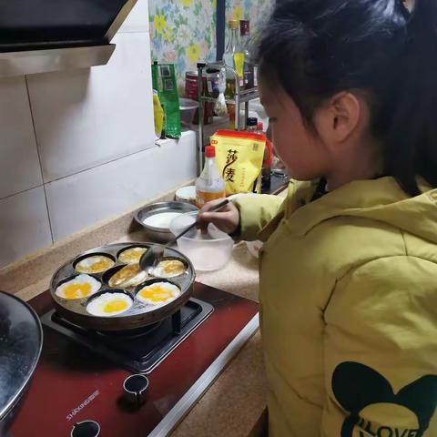 韩滩慈济学校学生“宅”出新花样