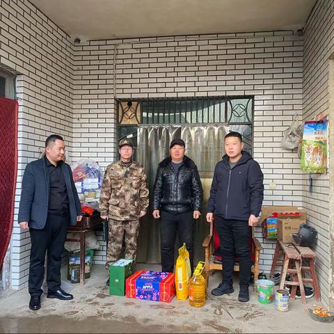 春节走访送关怀，拥军优属暖人心