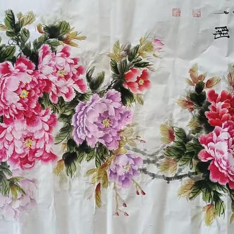 溪湖区关工委喜迎二十大胜利召开书法绘画摄影作品展示