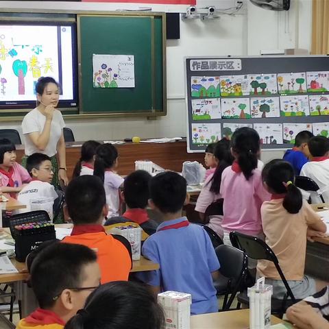 领雁起飞，群雁齐飞——记江城美术科中心教研组到江城第三小学听课、调研活动