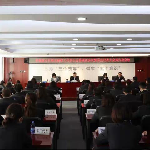 翠微路支行工会成功召开本年度职工代表大会暨会员代表大会