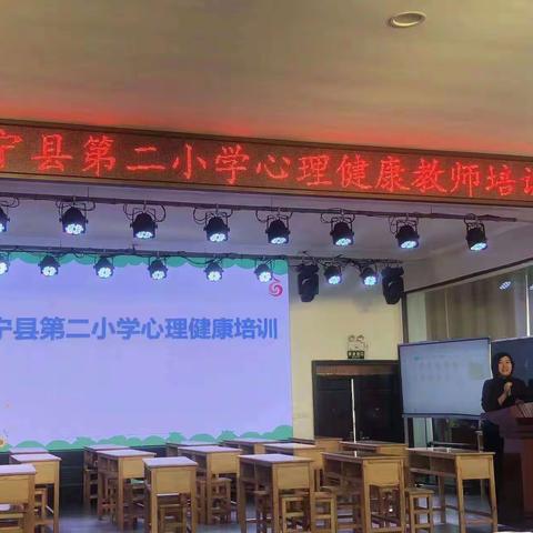 呵护美丽心灵  关注心理健康——睢宁县第二小学心理健康教师培训