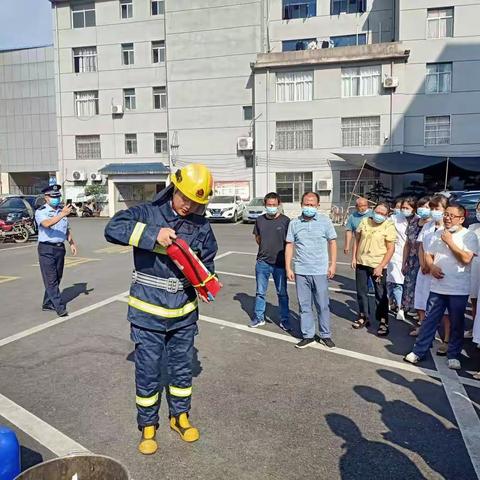 檀林镇卫生院开展应急疏散逃生及消防培训演练