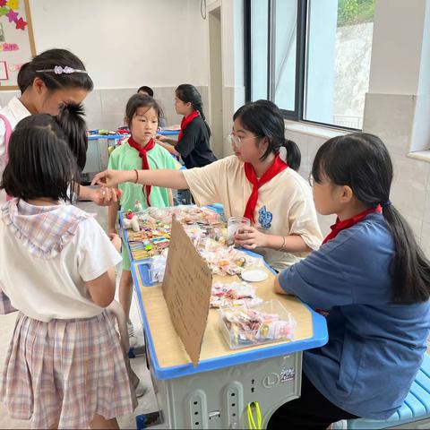 跳蚤市场 快乐成长——横山教共体志棠校区跳蚤市场活动