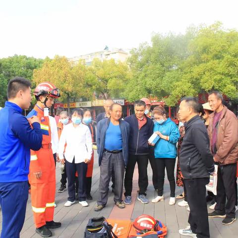 新干县消防救援大队全面启动2022年119消防宣传月活动