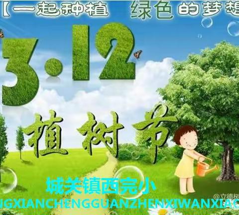 濮阳县城关镇西完小：“爱绿、护绿、植绿”德育教育活动展