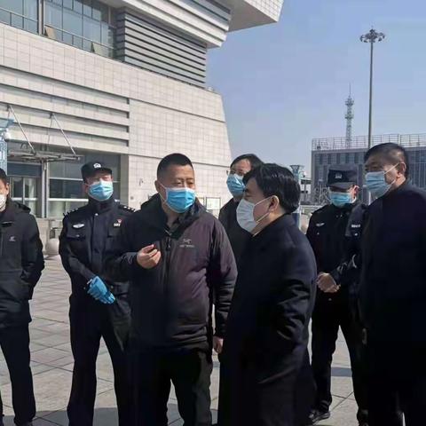 市领导来我中心进行工作调研