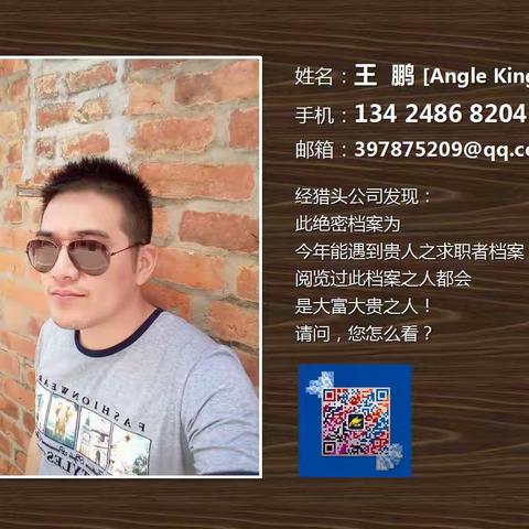资深设计策划师--王鹏的个人介绍资料、简历、作品