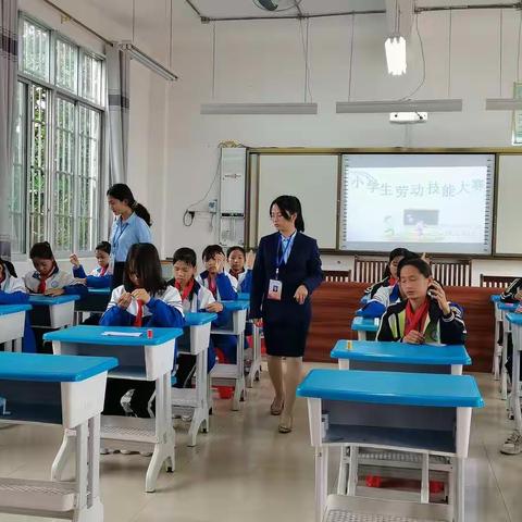 寻旺乡学中小学“喜迎建党100周年、‘争当生活小达人’”校级小学生劳动技能比赛