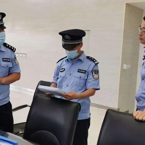 临潼分局按照市局安排对高新分局110接处警工作进行督导检查