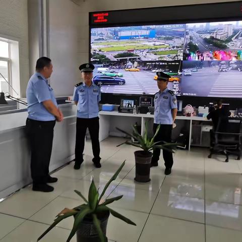 临潼分局按照市局安排对碑林分局110接处警工作进行交叉检查