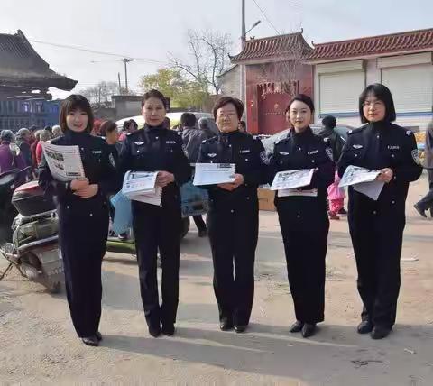 定襄交警深入农村开展冬季交通安全宣传