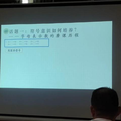 字母表示数