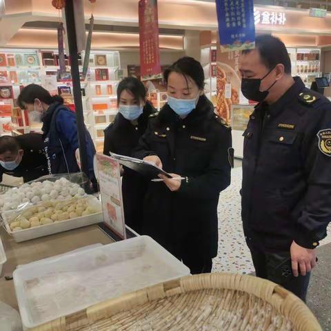 红庙坡市场所开展元宵节安全检查